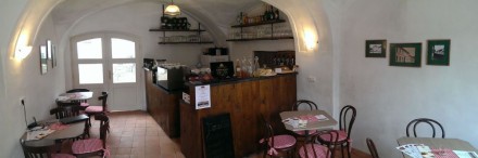 Interiér kavárny