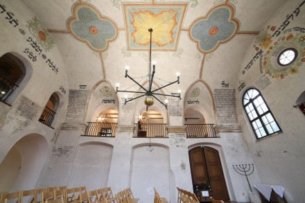 Zadní synagoga - vnitřek