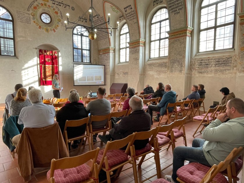 Cestovní ruch v Zadní synagoze